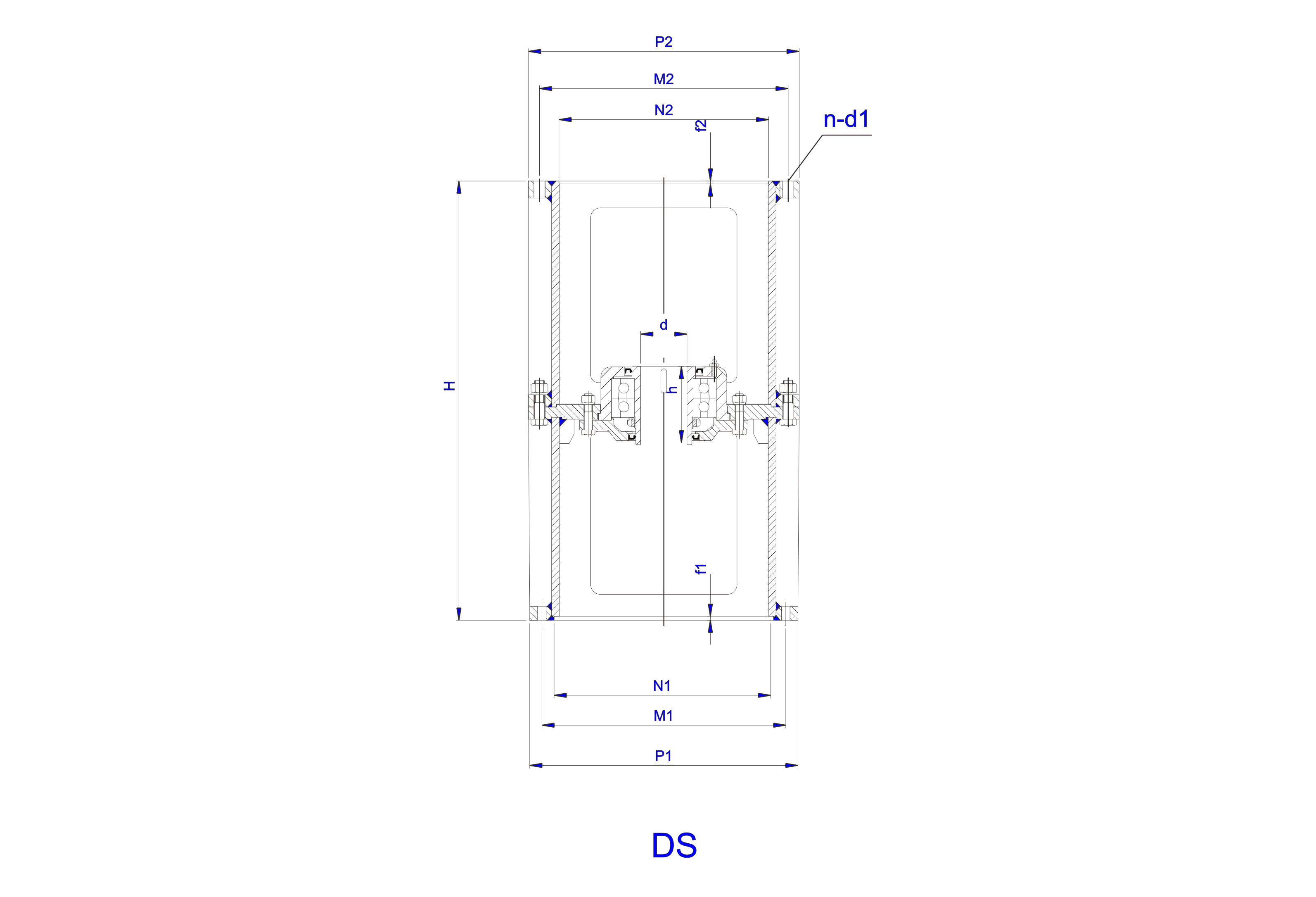   DS型底入式攪拌機(jī)機(jī)架設(shè)計(jì)圖